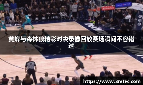 黄蜂与森林狼精彩对决录像回放赛场瞬间不容错过